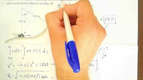 Lecture 5: Curvilinear Motion - normal and tangential components