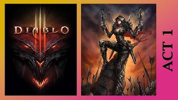 DIABLO 3: Demon Hunter Walkthrough on Hard Act 1/5 - THE FALLEN STAR