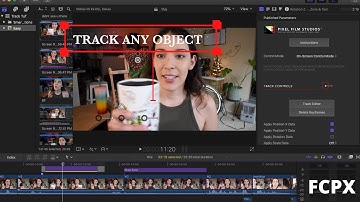 Tracking WITHOUT keyframes - Auto Tracking EASY! FCPX track any object! TUTORIAL - Final Cut Pro X