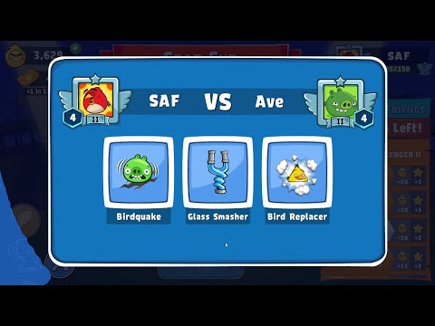 Видео: Angry Birds Friends. Star Cup Brawl! SAF vs Ave. Passage from Sergey Fetisov