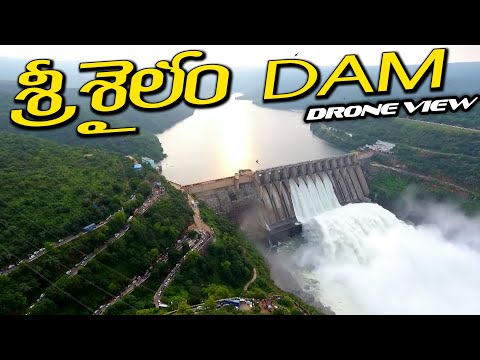 Srisailam Dam View , Srisailam Dam Drone, Srisailam Dam Drone , Srisailam Dam Aerial View | @ikpt