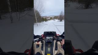 Квадроцикл по метровому снегу❄️  #легенда306 #offroad #atv #siberian