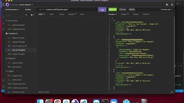 NoSQL Challenge: Social Network API - Part 2