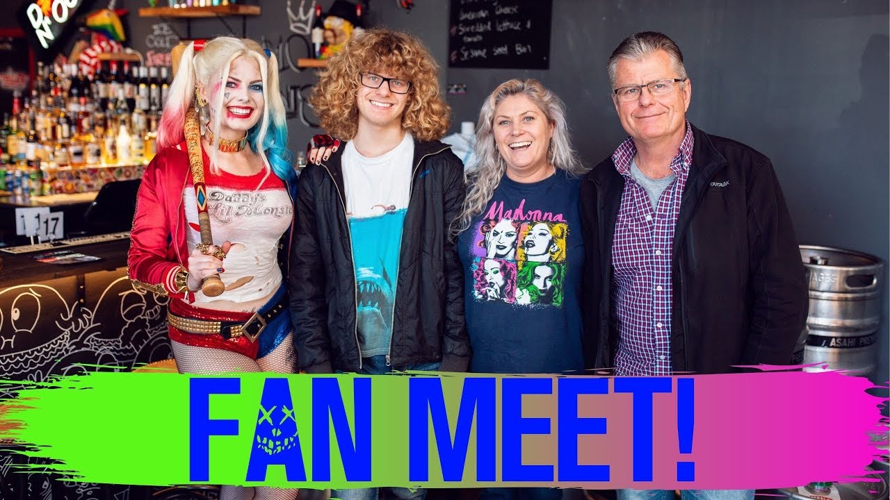 Косплей Харли Квинн из «Охотника на самоубийц» — встреча фанатов в Сиднее 2019!