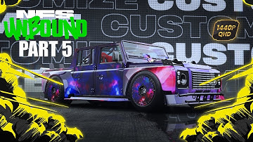 Need For Speed Unbound Gameplay Walkthrough - PART 5 #1440p #60fps  #gameplay #fullgameplay