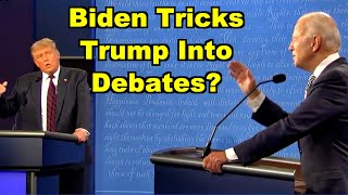 Biden Tricks Trump Into Debates in June, September Favorable to Biden? LV Monday Media Mixup 155