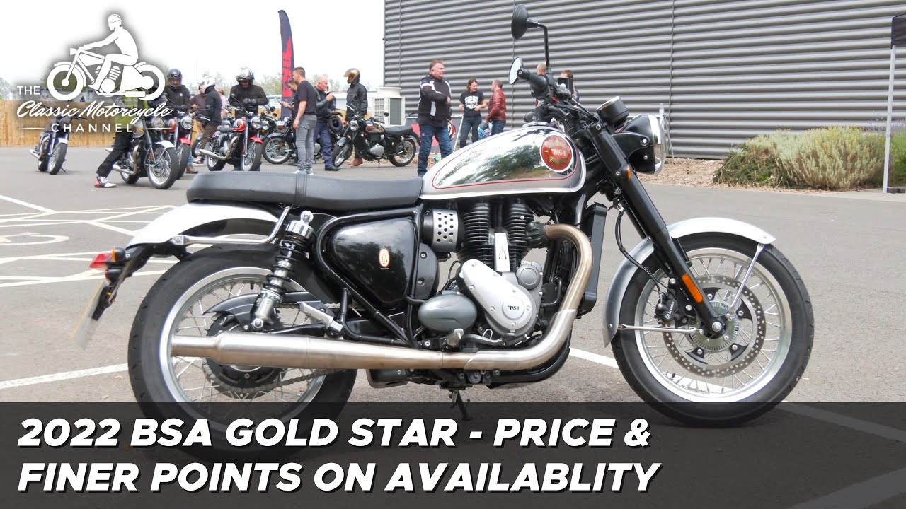 Here Are The 2022 BSA Gold Star 650's Specs For Your Consideration