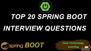 Top 20 spring boot interview question and answer ?