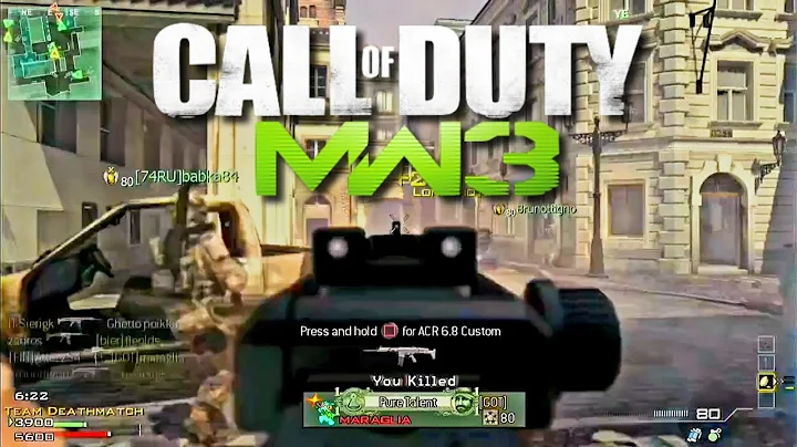 Call of Duty MW3 (2011) - PS3 Multiplayer Gameplay in 2025