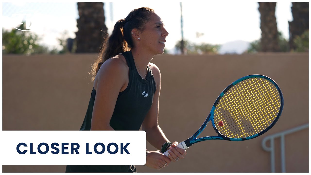 Take a closer look at Gugu Olmos' Tennis Gear then & now (from juniors