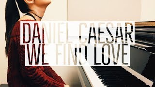 Video thumbnail of "Daniel Caesar - We Find Love (piano cover & sheet music)"