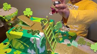 leprechaun trap using simple machines in french