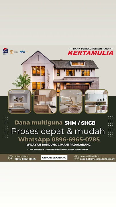 Gadai sertifikat rumah resmi