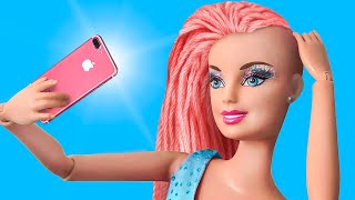 Nunca Se é Velha Demais Para Bonecas: 10 DIY de Cabelo e Transformações de Maquiagem Para Barbie