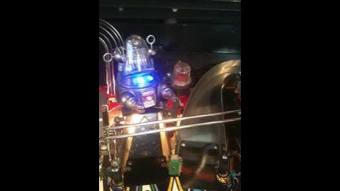 Twilight zone Pinball Machine Add on Robbie the Robot