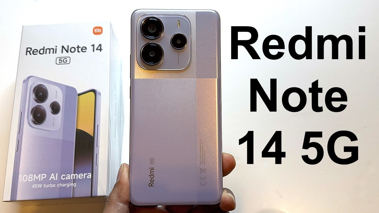 Redmi Note 14 5G - Unboxing and First Impressions - YouTube