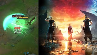 Hollow Skies From Final Fantasy 7 Rebirth Played In League Of Legends By Riven