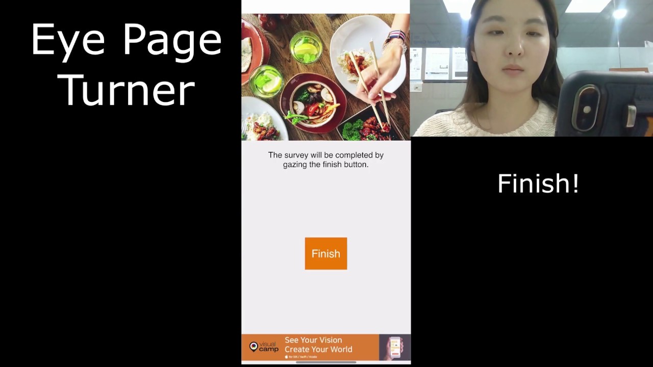 [VisualCamp] Gaze Control (Eye Click)