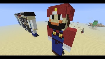 PlayerStatue MCEdit Filter -- Minecraft Tool