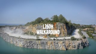 Volvo Wheel Loader L260H: Explore machine features in the walk around movie