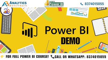 Power BI Demo | In One Hour Learn Data Visualization  & Reporting
