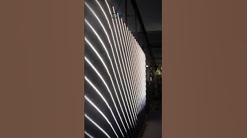 Curve Corner LED Wall. Factory source for global supplying.leo@lianjinled.com  #leddisplay#LEDwall