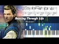 Wicked Dancing Through Life Piano Tutorial With Sheet Music mp3