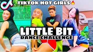 LITTLE BIT TIKTOK DANCE CHALLENGE | TIKTOK COMPILATION