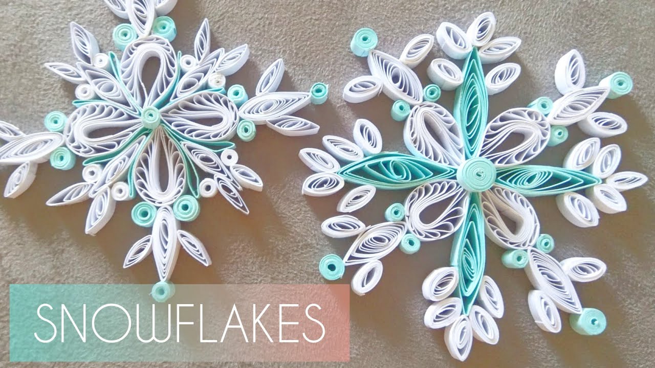 QUILLED CREATIONS SNOWFLAKE THEME QUILLING KIT