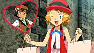 Serena Bought New Clothes for Ash❤| Pokémon the Movie: Volcanion and the Mechanical Marvel English