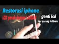 Restorasi iphone 6s lcd rusak dan ga mau di hidupkan