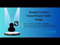 Google Contact Sync with Image | Sync Google Contacts to Odoo with Photos