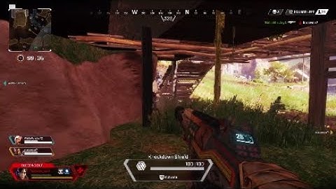 How to shoot someone after you got knocked with the wraith character in Apex Legends