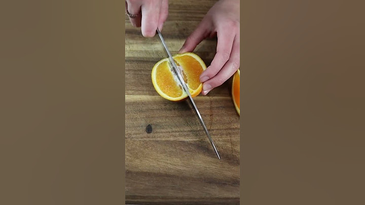How to Cut Orange Slices - Homebody Eats