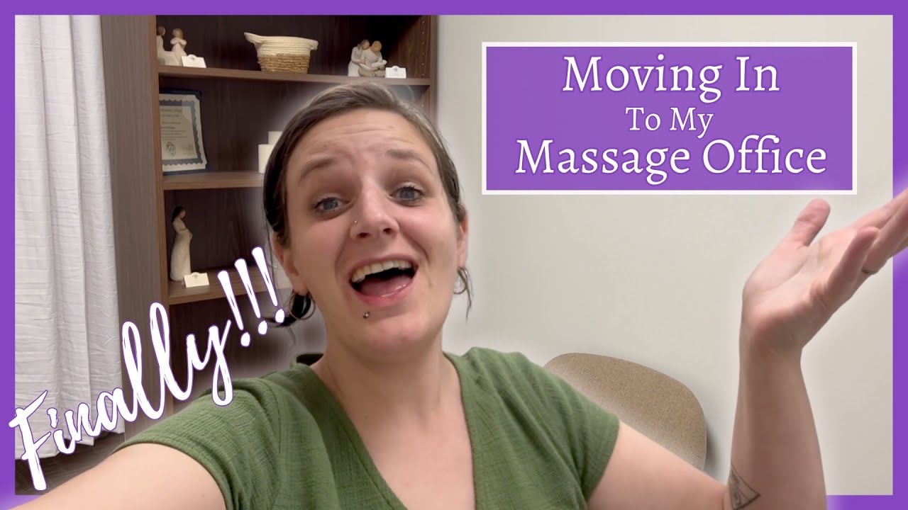 Finally Moving Back In To My Massage Office Rearranging Furniture