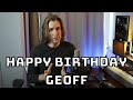Happy Birthday Geoff Castellucci | low notes and funny moments