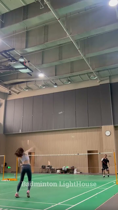 Beautiful Malaysian Girl's Badminton Gameplay #badminton #badmintonmalaysia #badmintonplayer #bwf