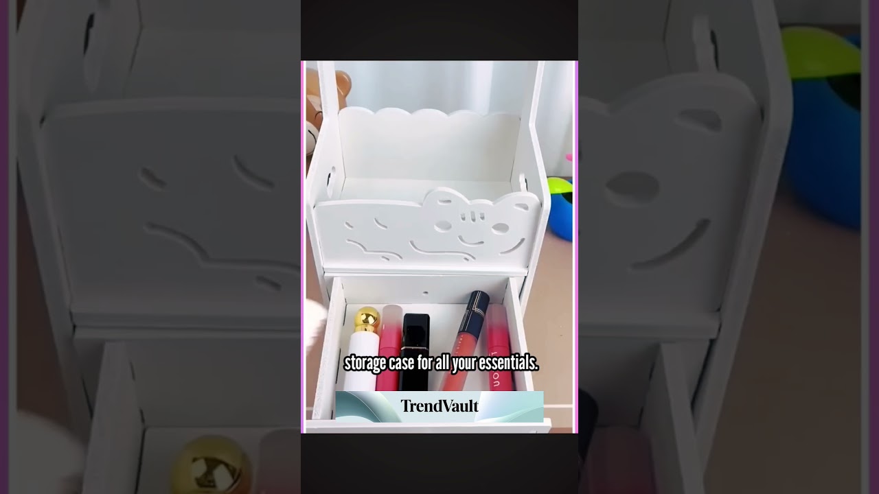 Cosmetic Display Cases Skin Care Organizer Makeup Storage. 