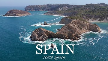 Top Destinations In Spain, Costa Blanca | 4K | Cinematic Drone | Calm Music