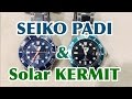 SEIKO Solar PADI AND KERMIT SNE435 SNE451