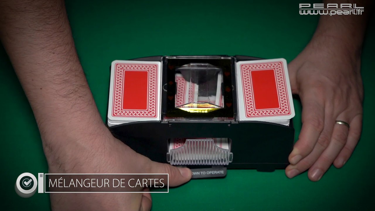 Brasseur pour 2 jeux de cartes (à piles)