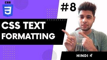 css text formatting in hindi | css text properties in hindi | text styling css | css tutorial #css