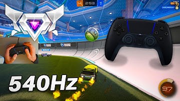PS5 Controller ASMR 😴 Rocket League Ranked 🏆 Satisfying 360 FPS 4K