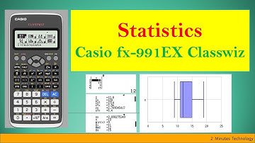 Statistics on Casio fx-991EX Classwiz App #6 [AP, SAT, IGCSE, Engineering, B Sc 2020]