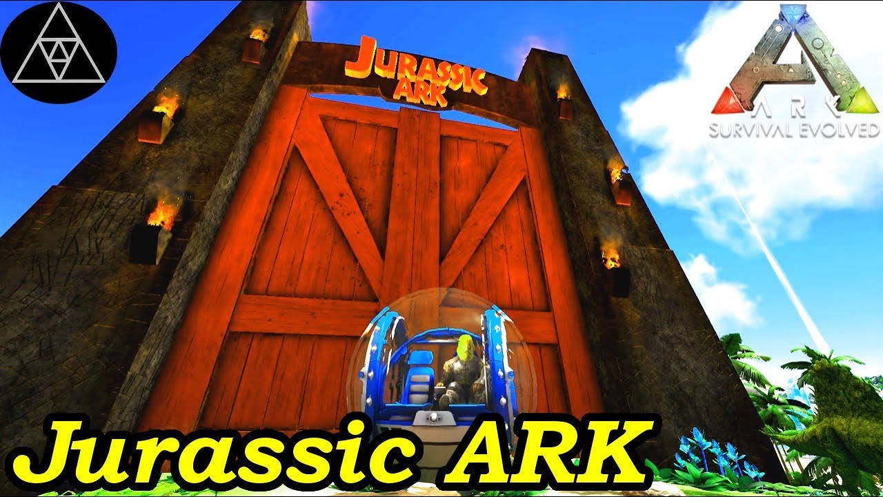 Jurassic ARK E08 ► Gyrosphere Station! Pimp my Home Mod!