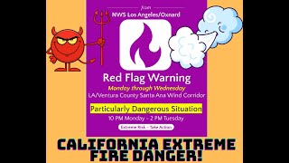 California Weather: Particularly Dangerous Situation! Active Extended?