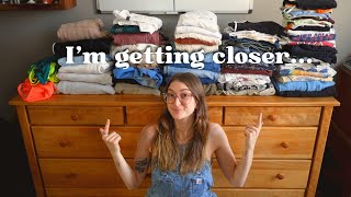 trying again at a 10-item wardrobe || my minimalism journey