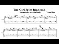 “Girl From Ipanema” Bossa Jazz Guitar Etude Easy Soloing Strategies(Advanced Arpeggio Applications)