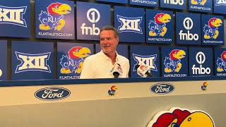 Bill Self provides post-summer updates