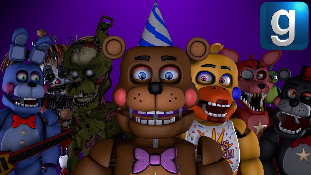 The Pizzeria Simulator Animatronics (FNAF 6) by GammasGrim on Newgrounds